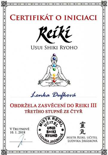 Reiki III.